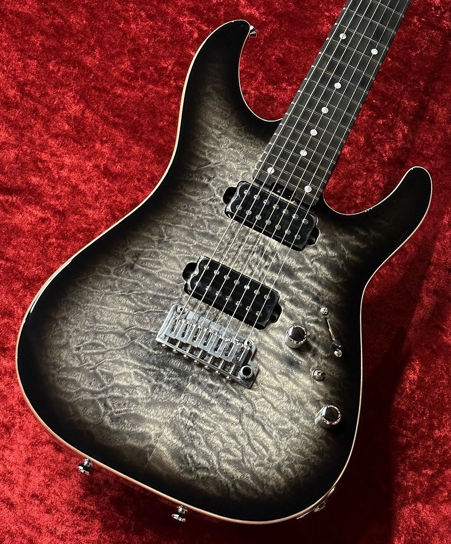 SCHECTER NV-7-SN-KC -Charcoal Burst- ≒4.055Kg #2504080【7弦