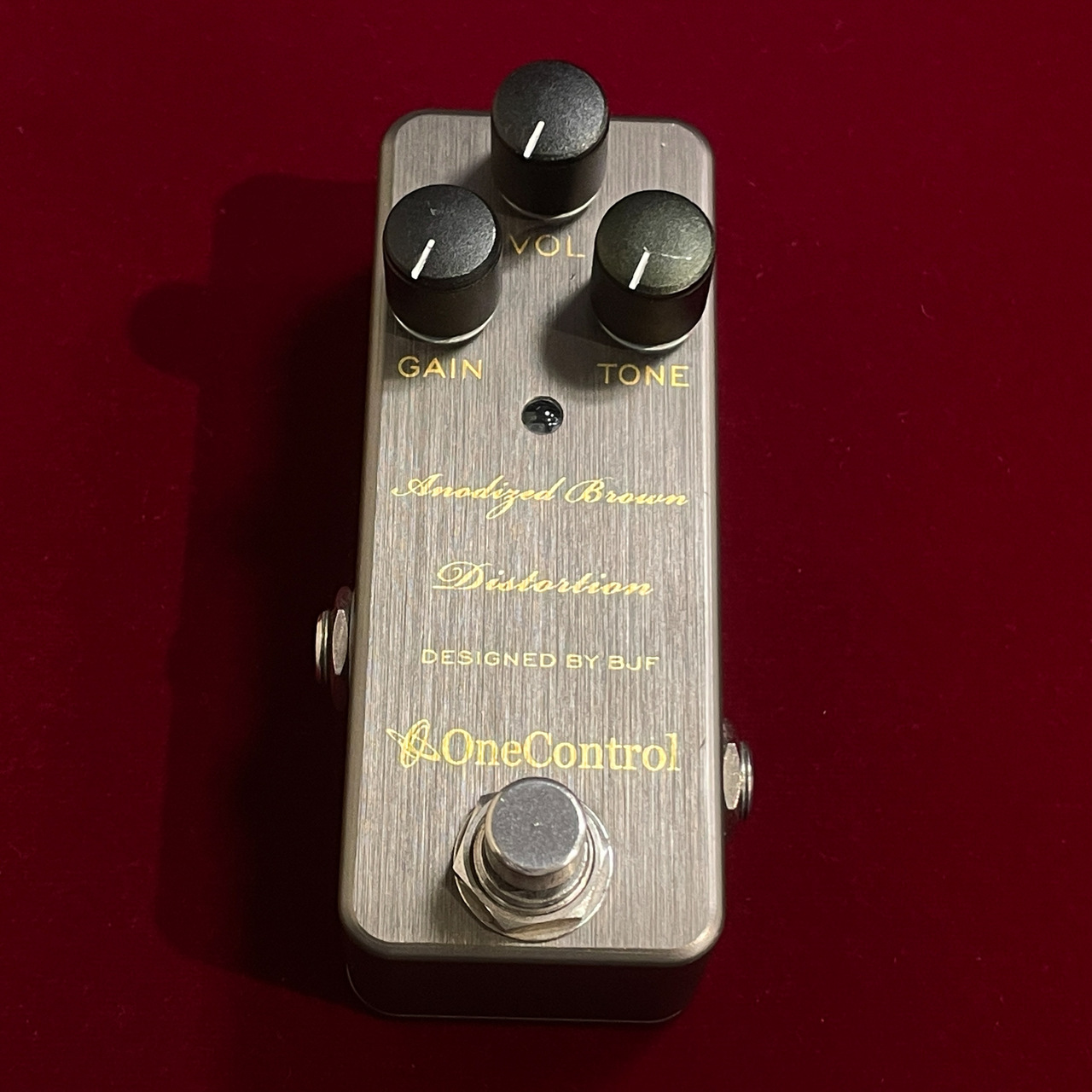 ONE CONTROL Anodized Brown Distortion 【中古】【箱取説付