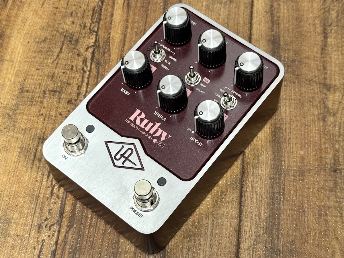Universal Audio UAFX Ruby '63 Top Boost Amplifier（中古）【楽器