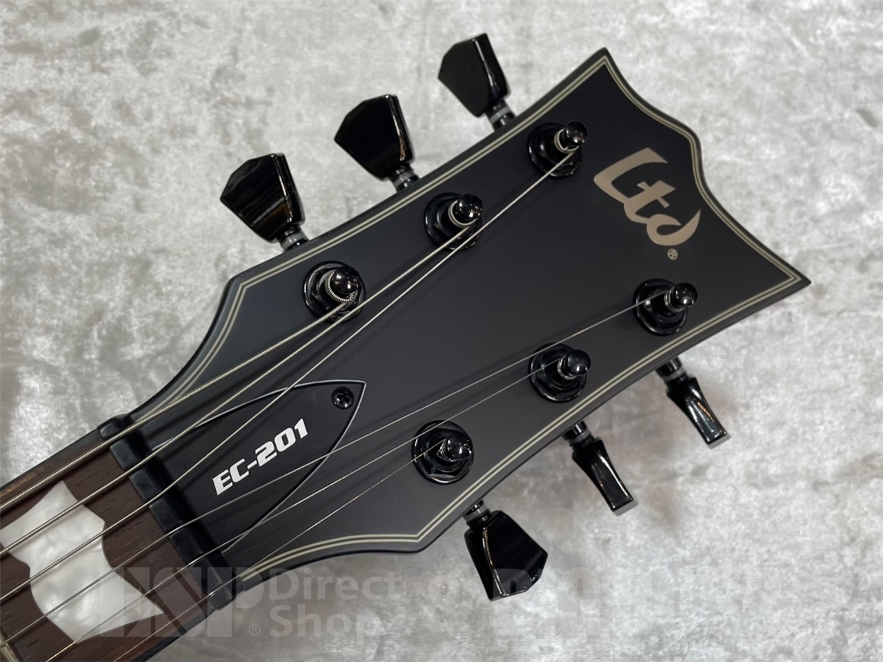 LTD EC-201 【BLACK SATIN】（新品/送料無料）【楽器検索デジマート】
