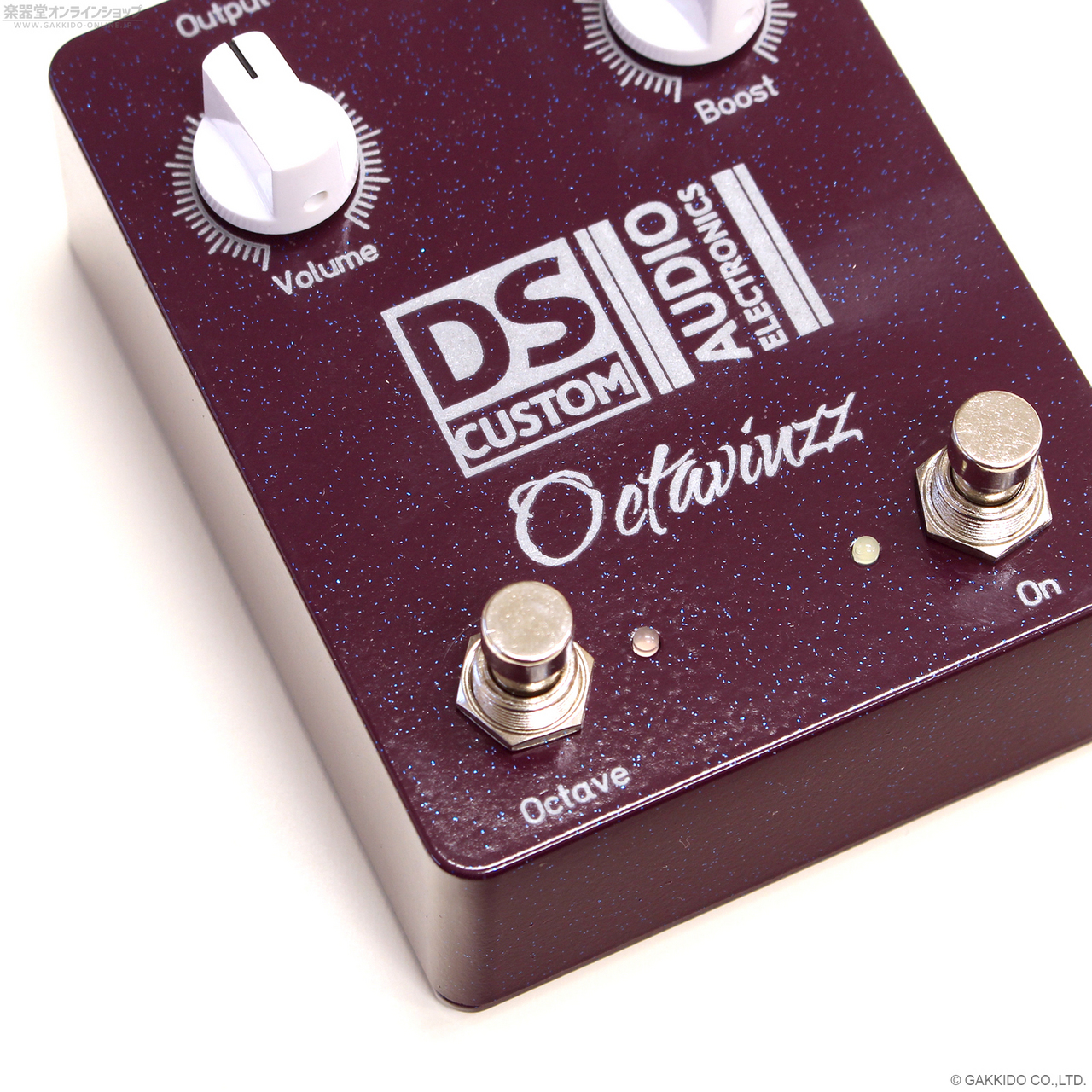 DS Custom Audio Electronics Octaviuzz [Black Cherry Sparkle