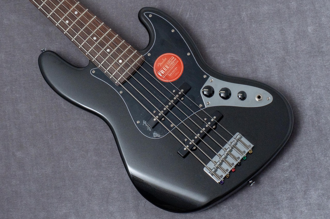 Squier by Fender Affinity Series Jazz Bass VI Black Metallic 2025
