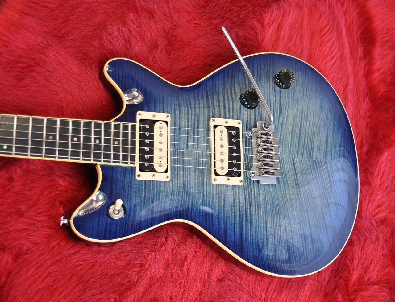 T's Guitars Arc-STD/VS100N Flame Top WhaleBlueBurst（中古