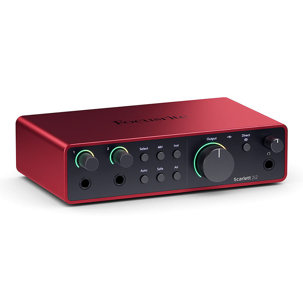 Focusrite Scarlett 2i2 Gen4 【人気オーディオインターフェースの第4