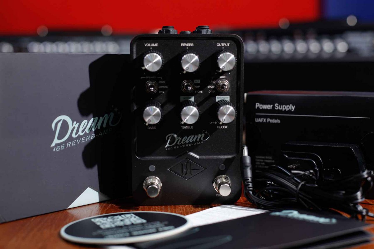 【美品・純正アダプター付】UAFX Dream '65 Universal Audio UAFX Dream '65 Reverb Amplifier メーカー純正