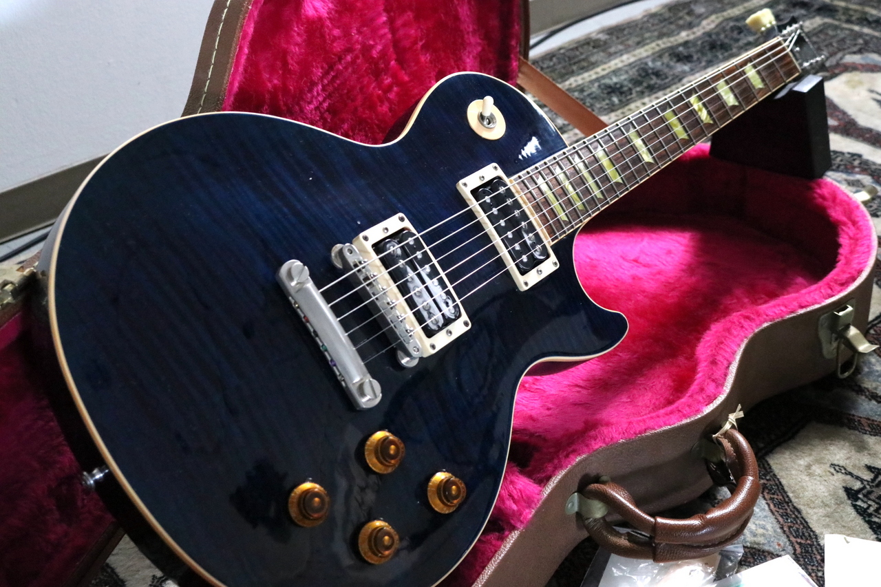 Gibson Les Paul Classic Plus Top Blue 2001（中古/送料無料）【楽器 