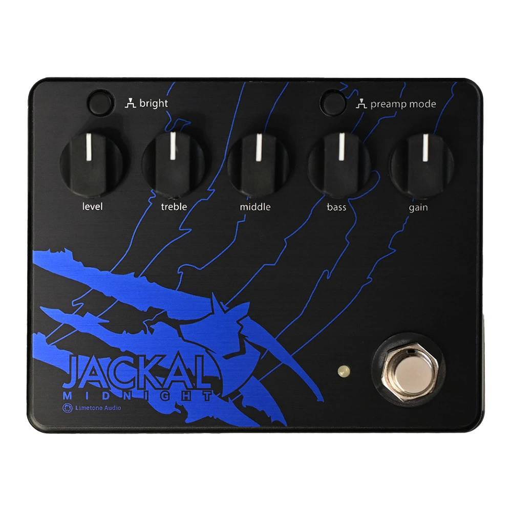 Limetone Audio JACKAL MIDNIGHT (ベース向けディストーションペダル