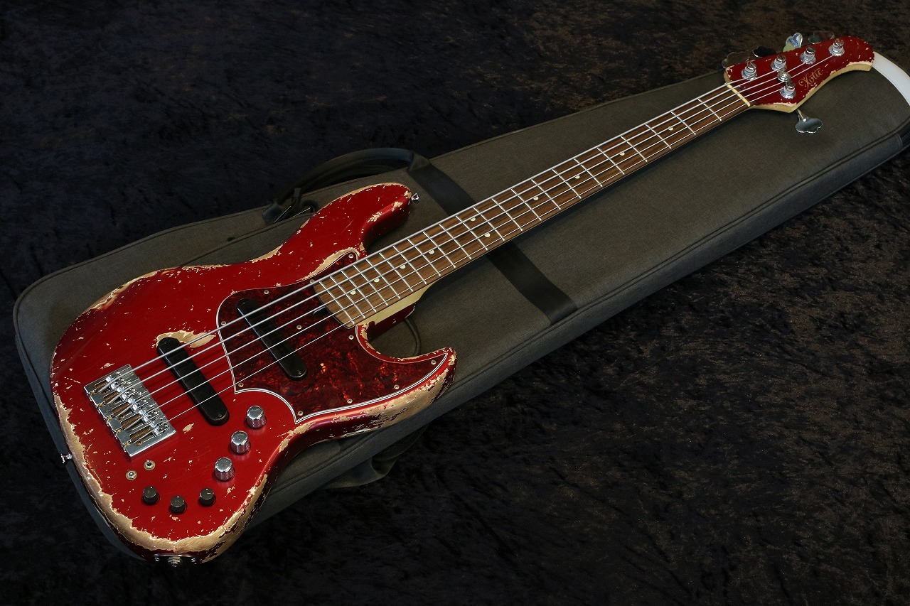Xotic XJ-1T 5st Dark Candy Apple Red Super Heavy Aged【美品USED
