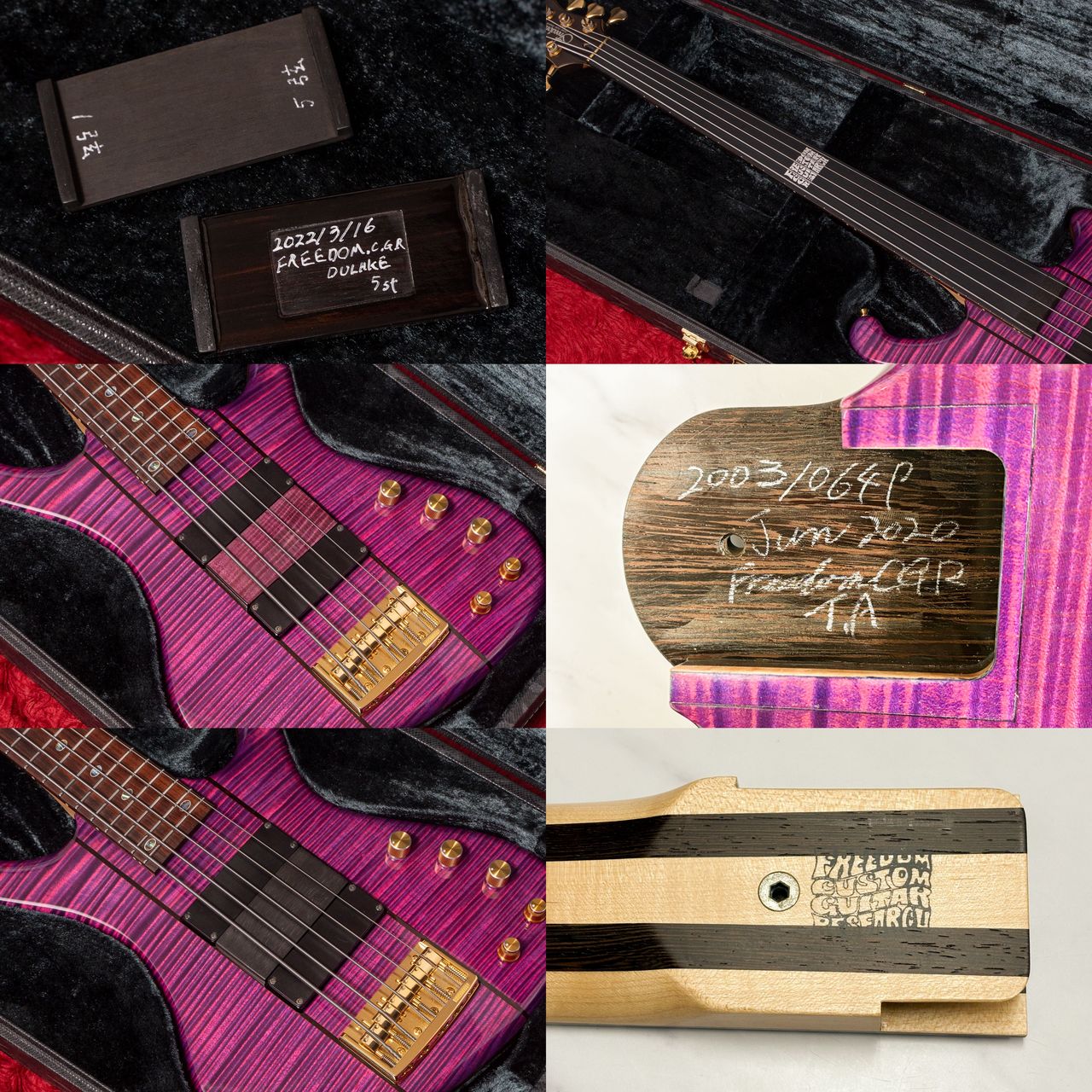 FREEDOM CUSTOM GUITAR RESEARCH C.S.Dulake 5st 2020 4.730kg