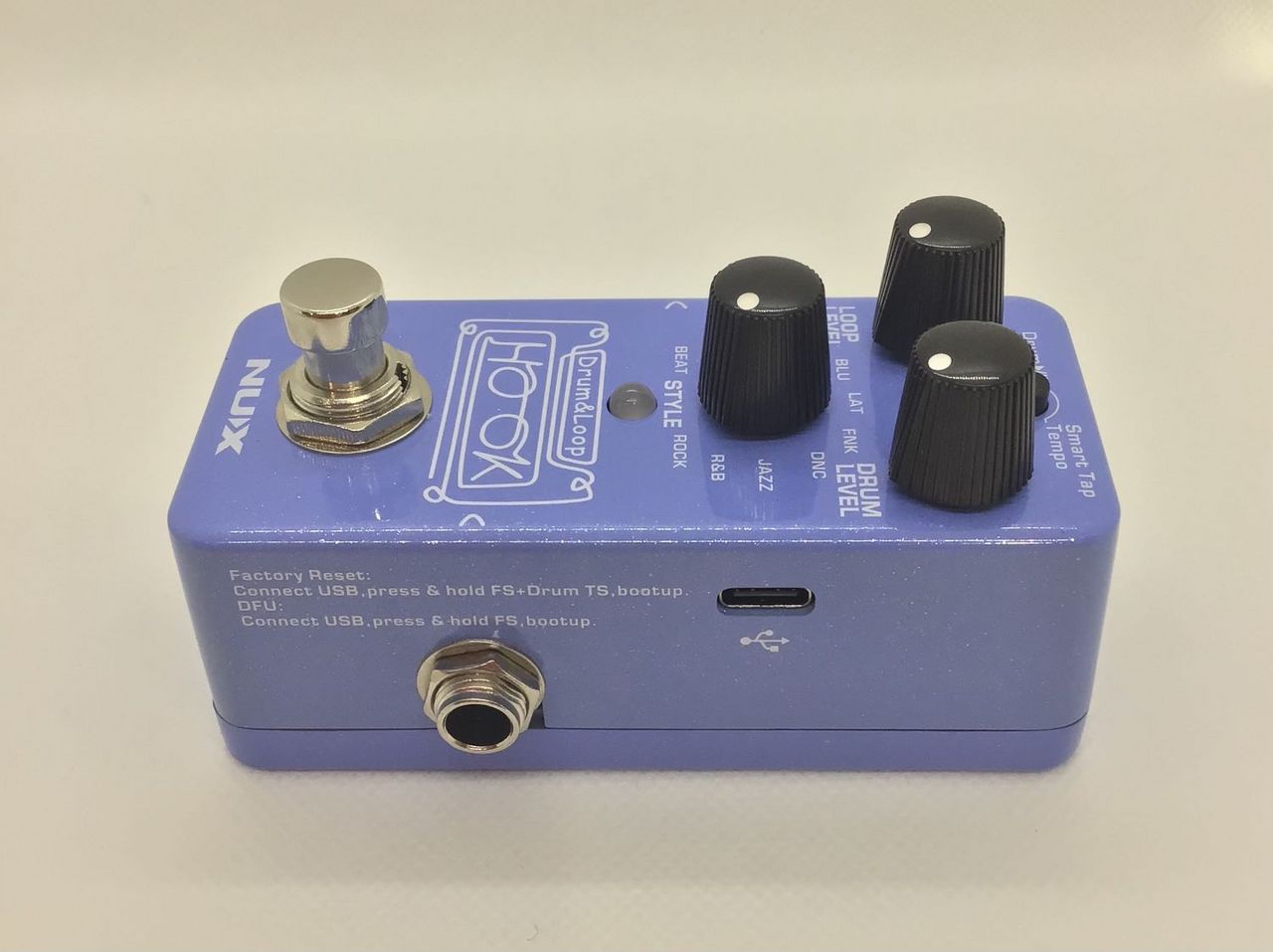 ルーパー　NUX NDL-3 HOOK ドラムループエフェクター Amazon.com: NUX NDL-3 HOOK Drum & Loop Mini Looper Pedal, 6