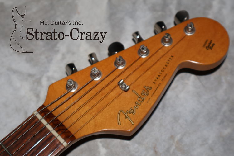 Moon ストラトキャスター 1997年製 リフィニッシュ Fender 1997 '62 Vintage Reissue Stratocaster Burgundy Mist