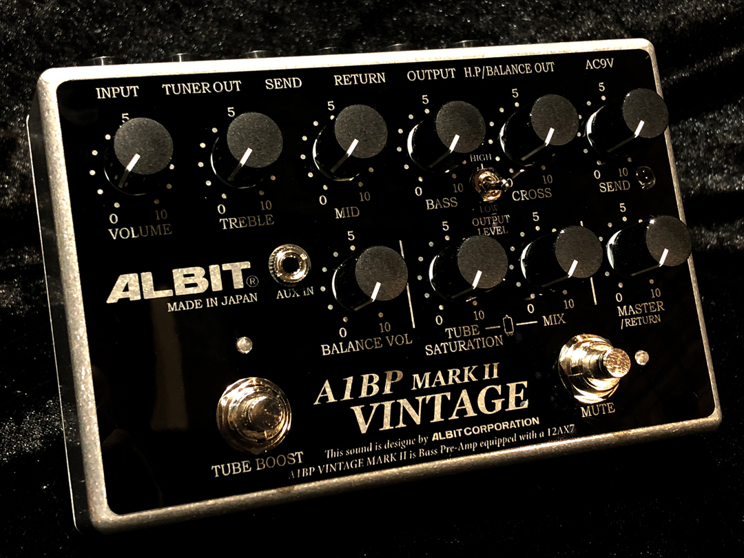 ALBIT A1BP VINTAGE MARK II BASS PRE-AMP （新品）【楽器検索デジマート】