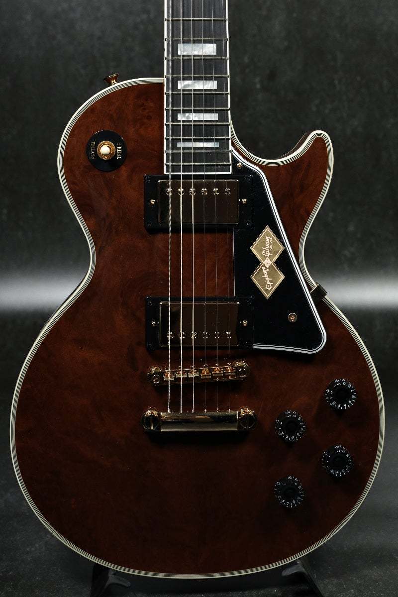 Epiphone Custom Dealer Select Les Paul Custom Figured Walnut