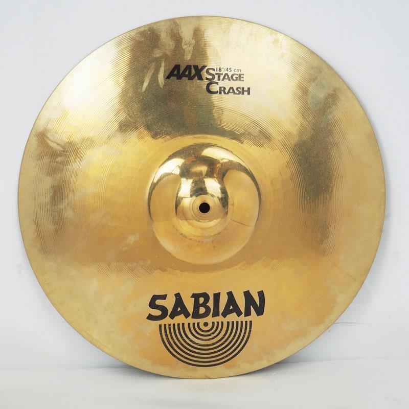 SABIAN USED 中古 AAX Stage Crash 18 [AAC-18SGC-B/1512g]（中古