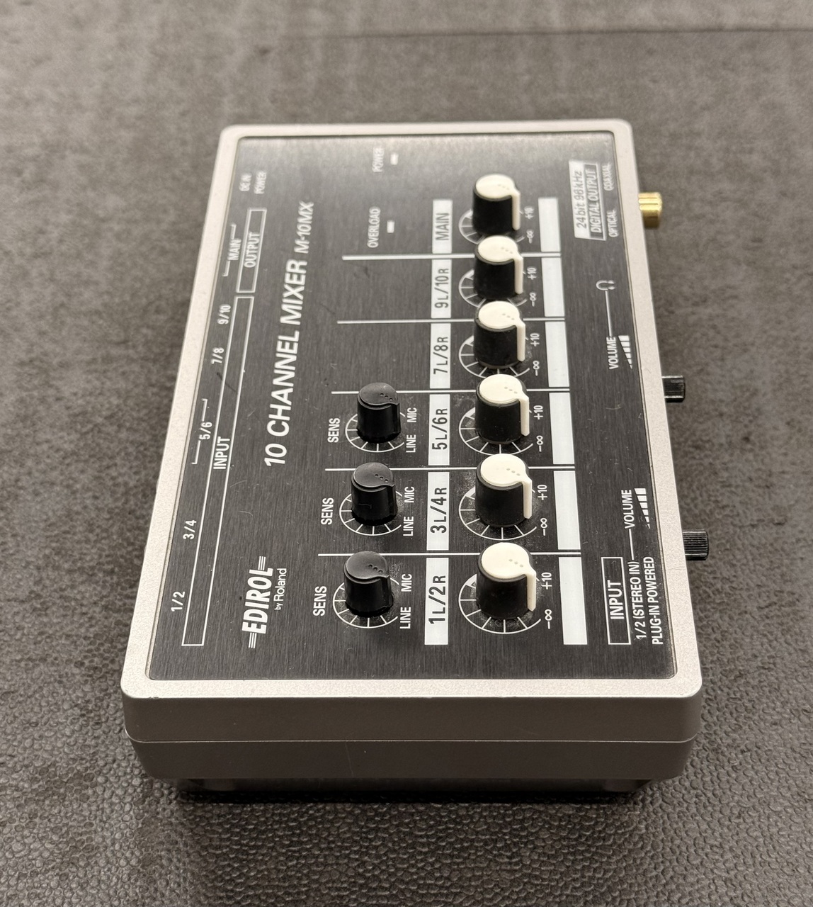 【極美品】Roland M-10MX 10-channel Mixer Roland Edirol M-10MX 10 Channel Stereo MixerPortable | eBay