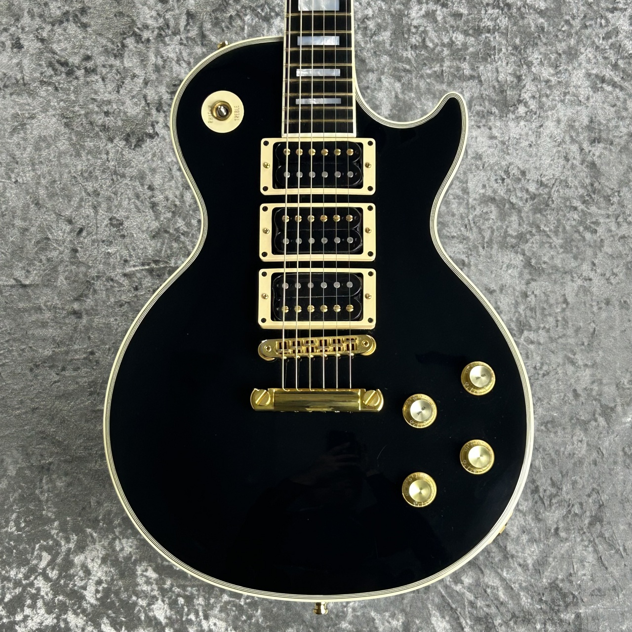Laid Back Les Paul Custom タイプ　中古 Yahoo!オークション - Laid Back LPC-450 レスポール カスタム