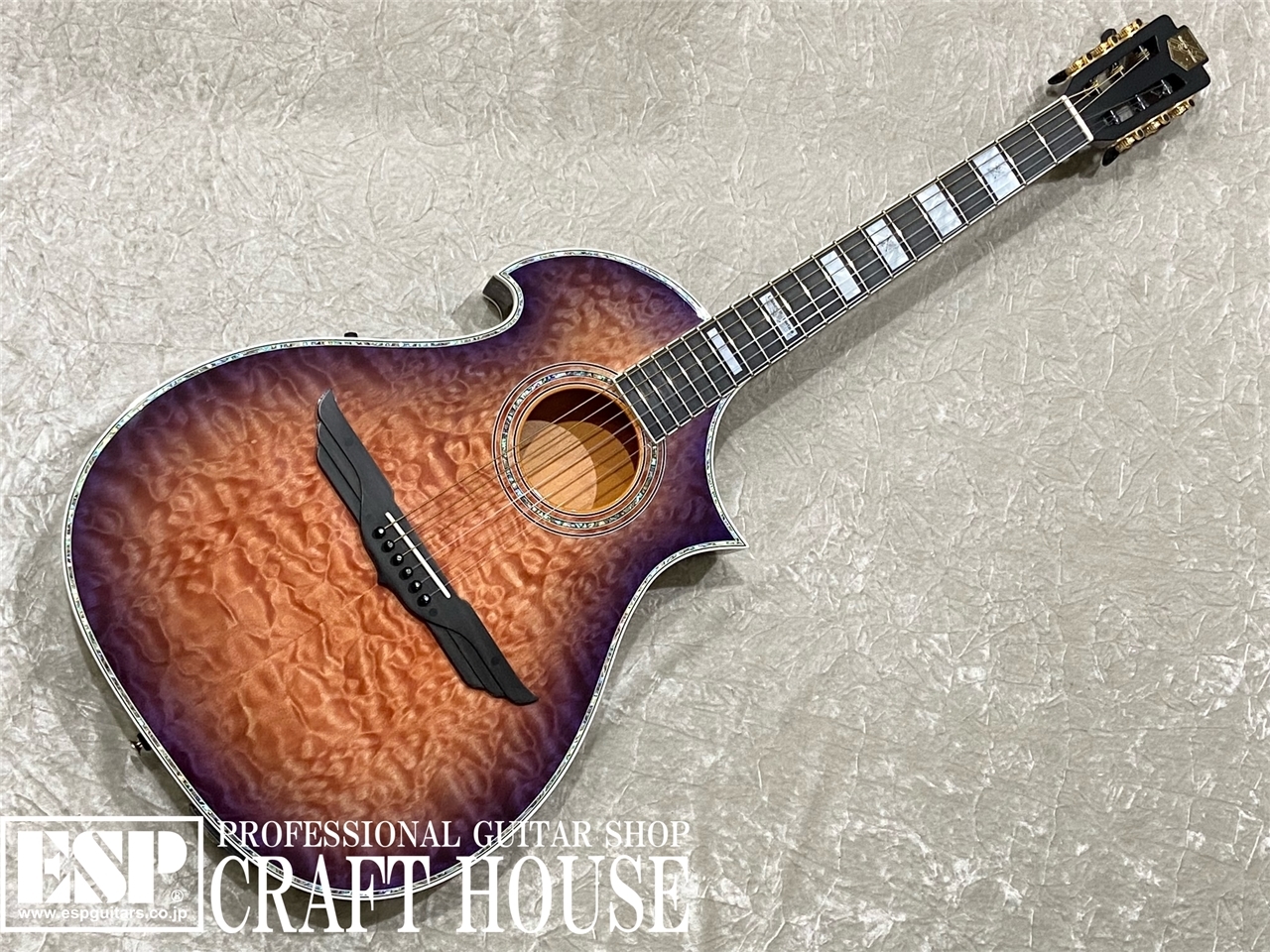 EDWARDS E-Feuerroter Horizont / Orange & Dark Purple Sunburst 