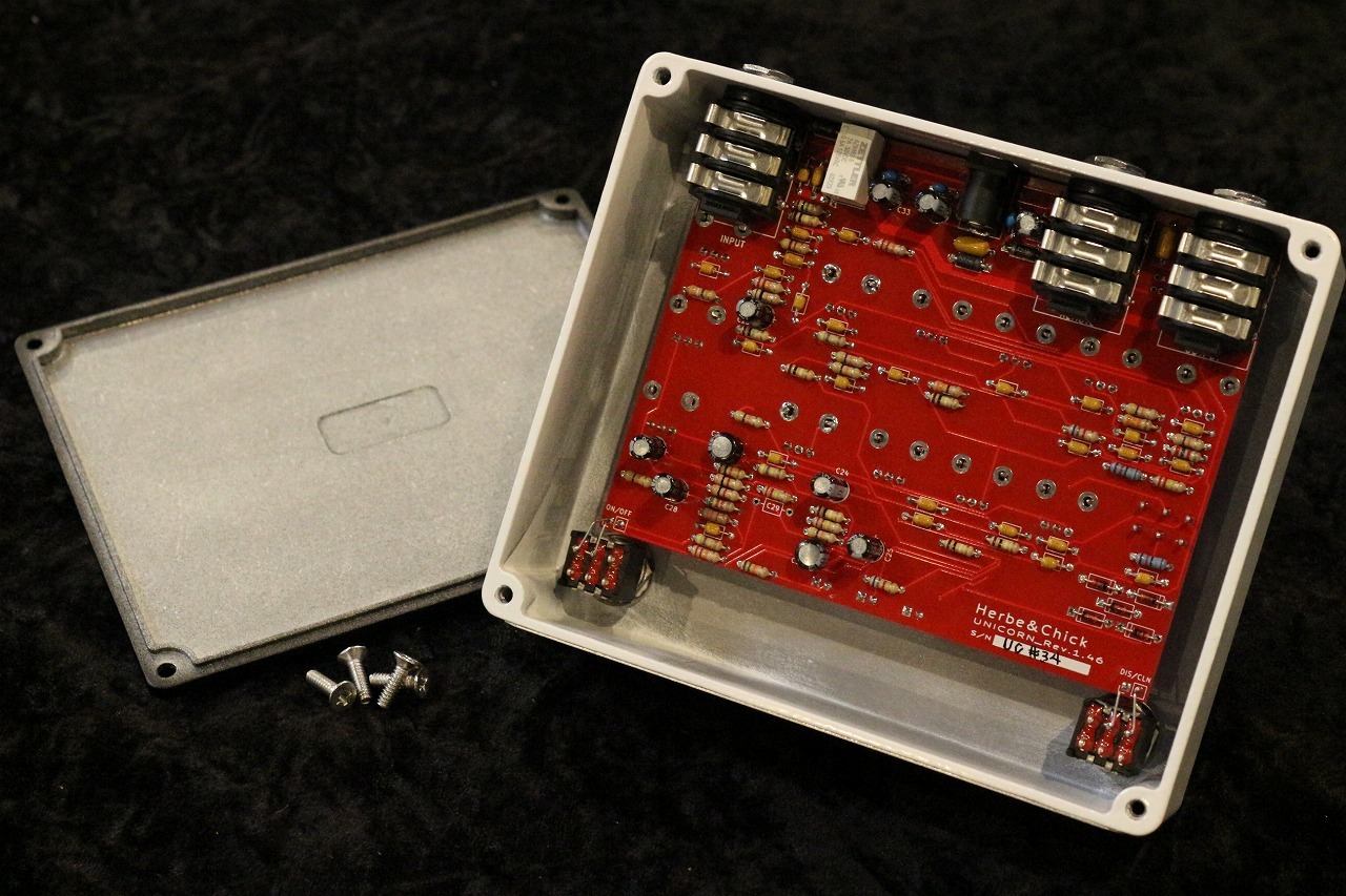 Herbe&Chick UNICORN -Preamp- 【Marshall系+Fender系の2chプリアンプ