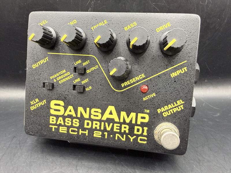 TECH21 SansAmp BASS DRIVER DI V1（中古）【楽器検索デジマート】