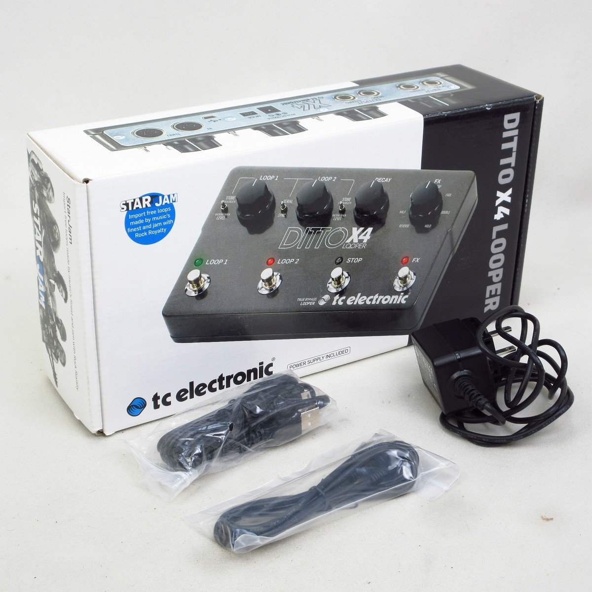 tc electronic Ditto X4 Looper ルーパー 【横浜店】(中古/送料 tc electronic Ditto X4 Looper ルーパー 【横浜店】(中古/送料