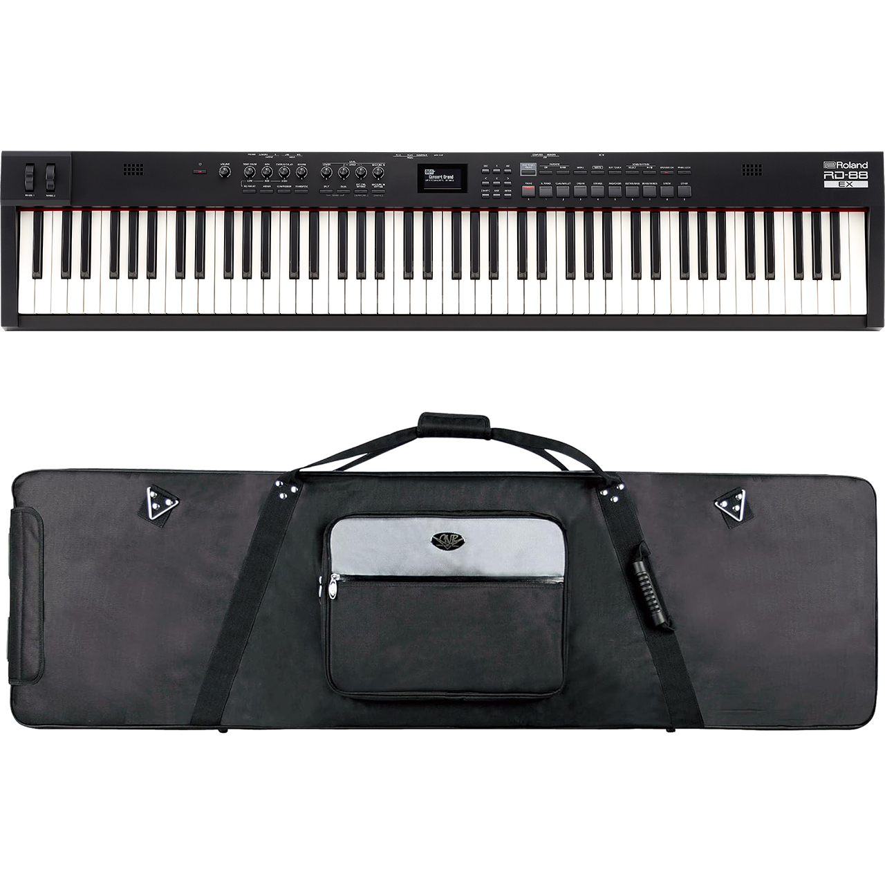 Roland ステージピアノ 純正ソフトケース Roland ローランド JUNO-D7 ケースプレゼント 88鍵盤