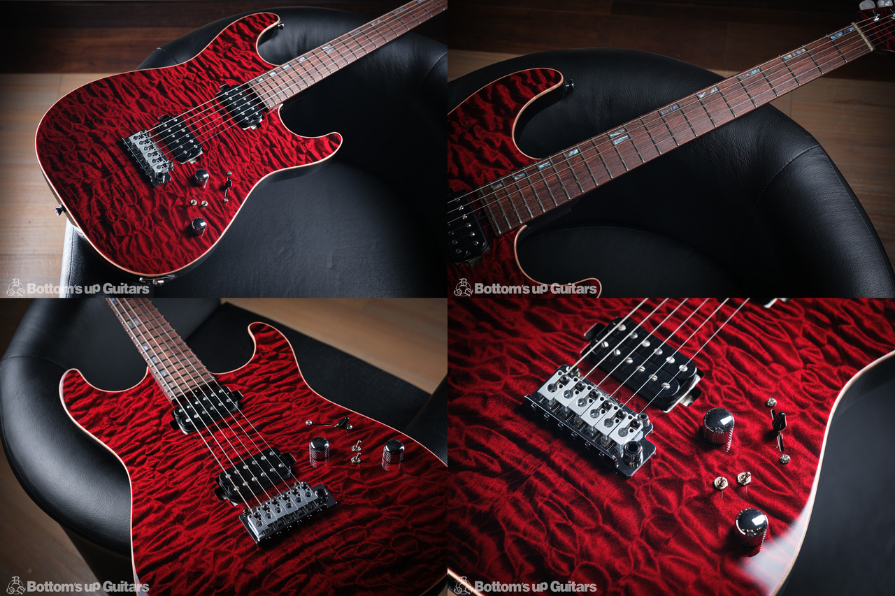 T's Guitars DST-Pro22, Carved_Quilt
