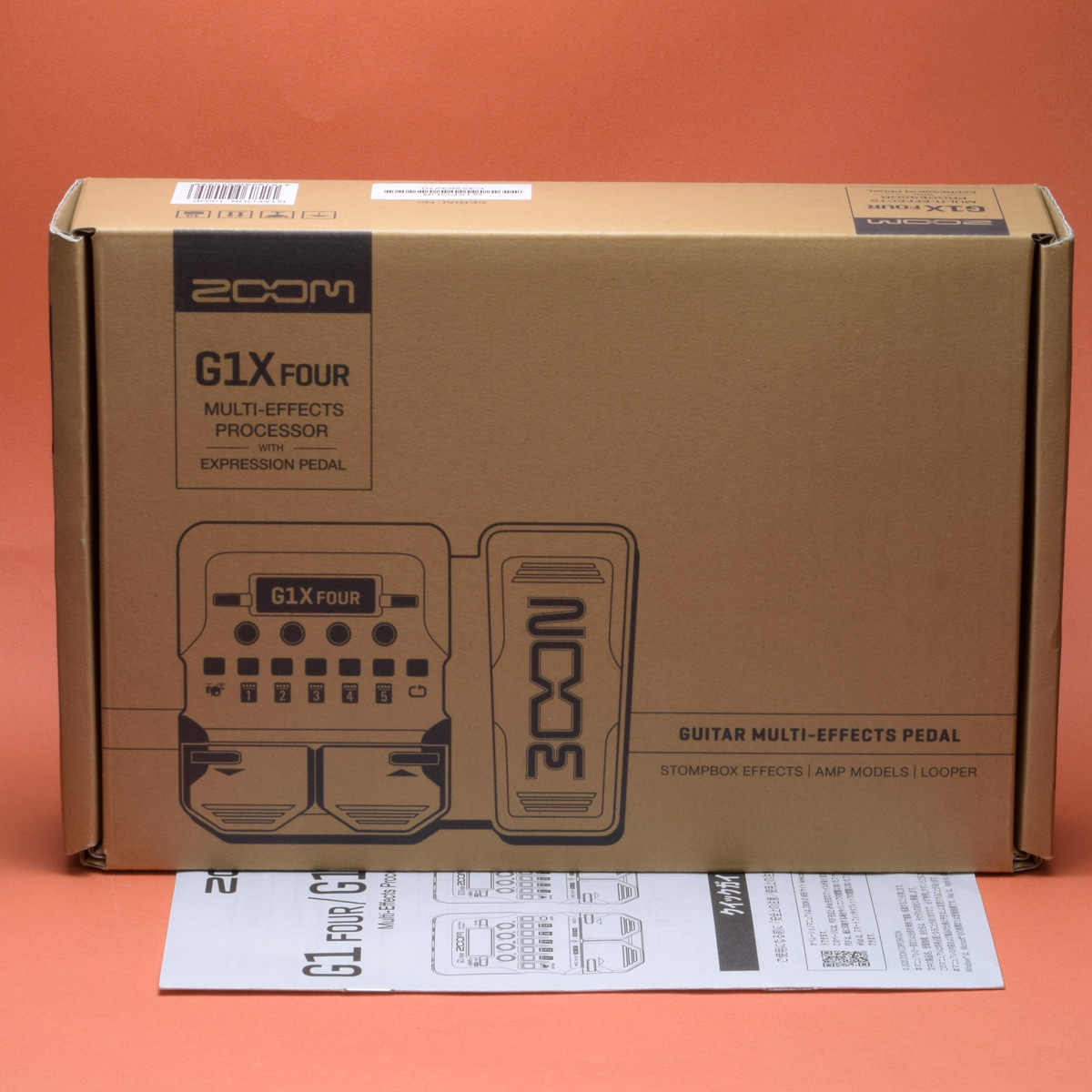ZOOM G1X Four Guitar Multi-Effects Processor【福岡パルコ店