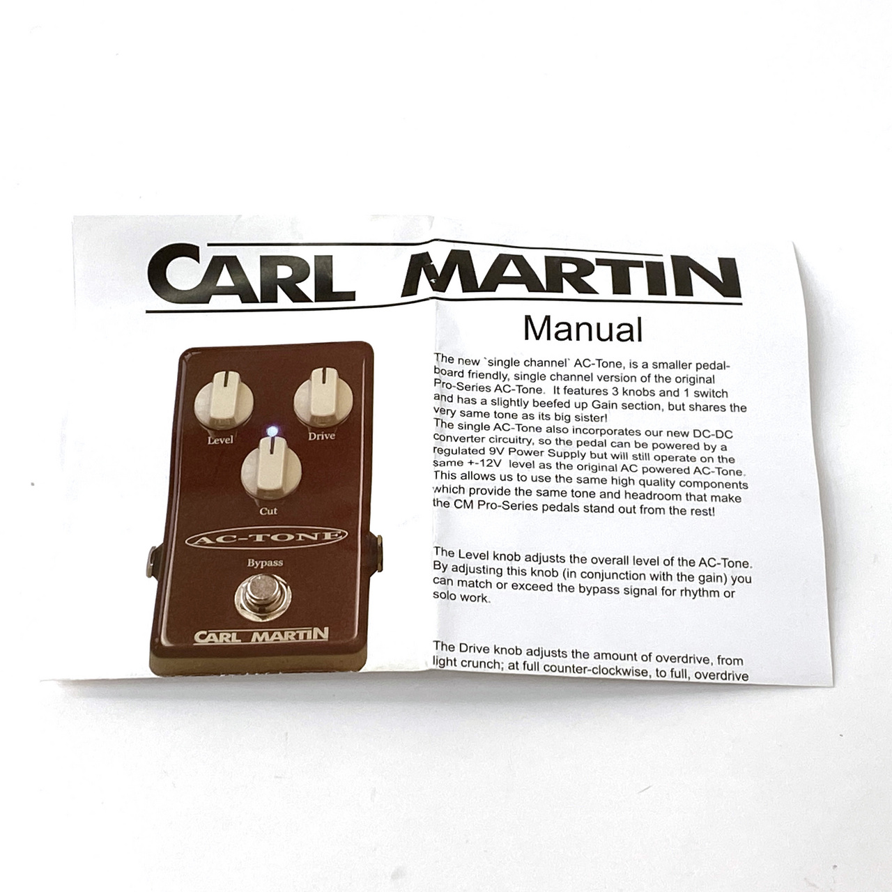 CARL MARTIN AC-TONE Single Channel（中古/送料無料）【楽器検索