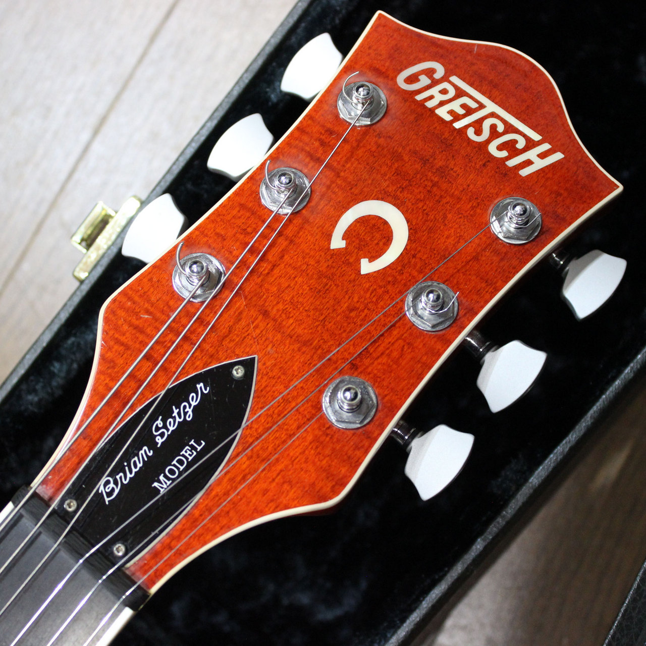 Gretsch 6120SSU Brian Setzer Nashville Orange Stain 2000年製です