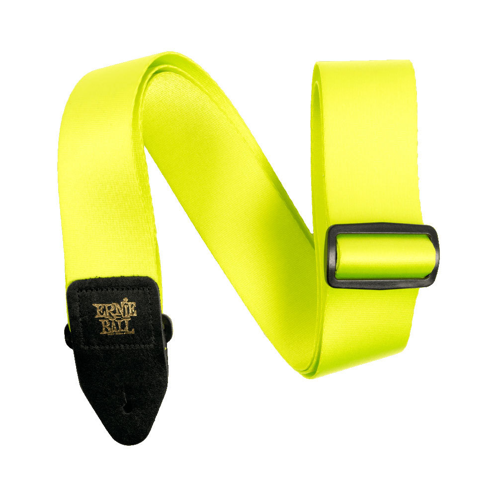 ERNIE BALL アーニーボール 5320 NEON GREEN PREMIUM STRAP ギター