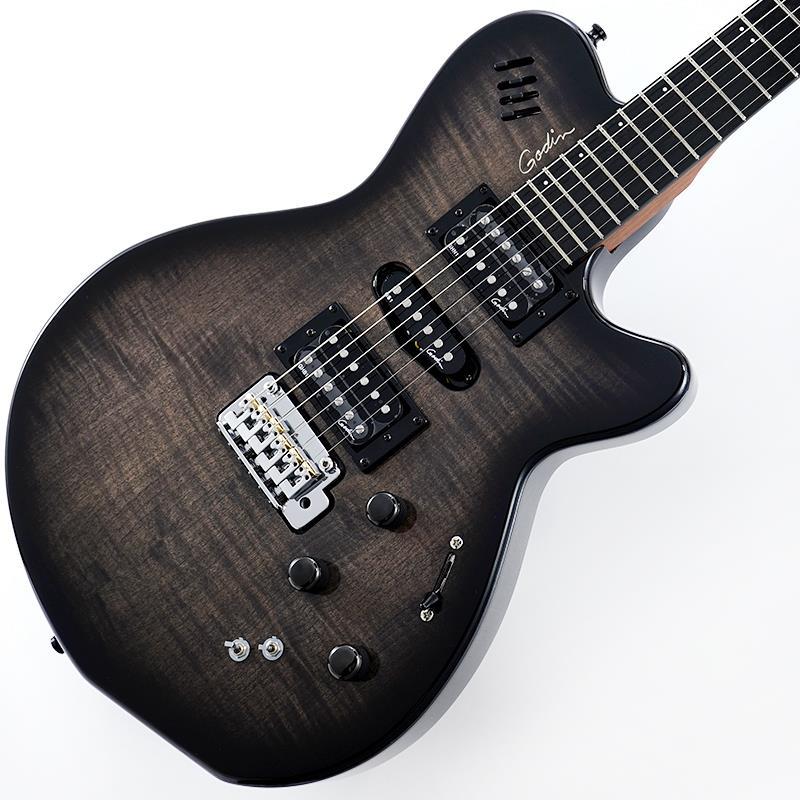 Godin XTSA(Synth-Acces) Trans Black Flame 展示特価（新品特価