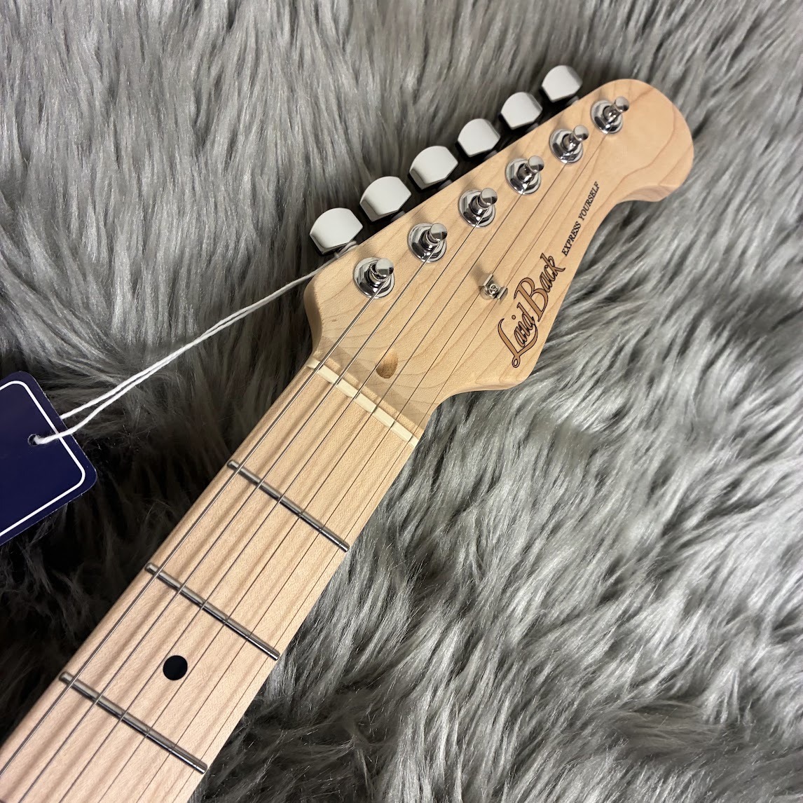 Laid Back LST-5-M-3S White Ivory エレキギター ストラトタイプ