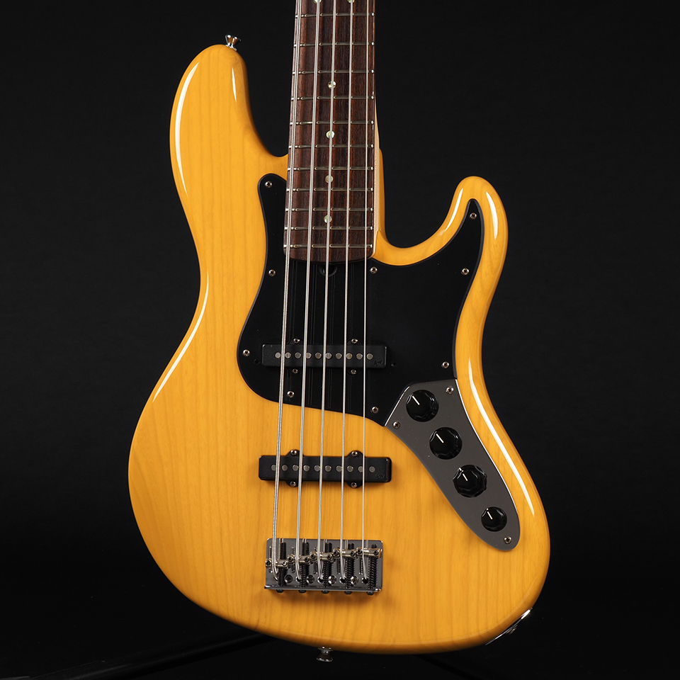 Fender American Deluxe Jazz Bass V 2008年製 ~Butterscotch Blonde