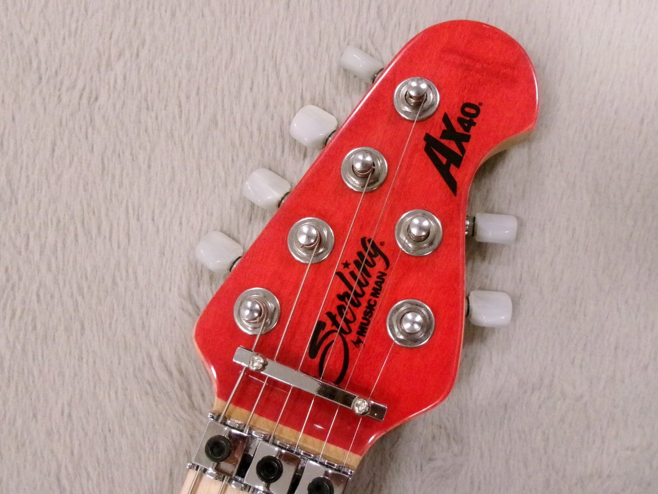 Sterling by MUSIC MAN SBMM AX40-TRD-M Trans Red（新品特価）【楽器