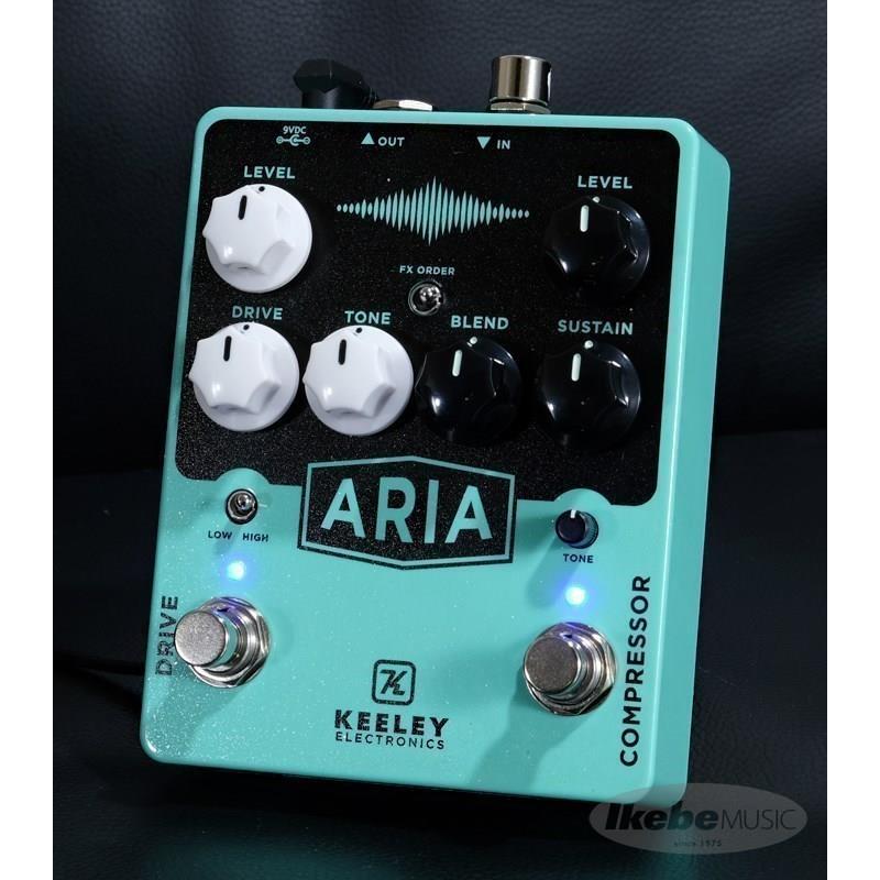 Keeley Aria Compressor ギターエフェクター Keeley Aria Compressor and Overdrive Pedal | Sweetwater
