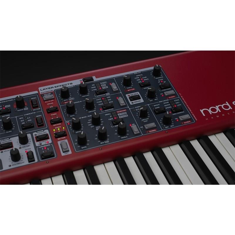 CLAVIA Nord stage4 compact+専用ソフトケースセット レインカバー付き