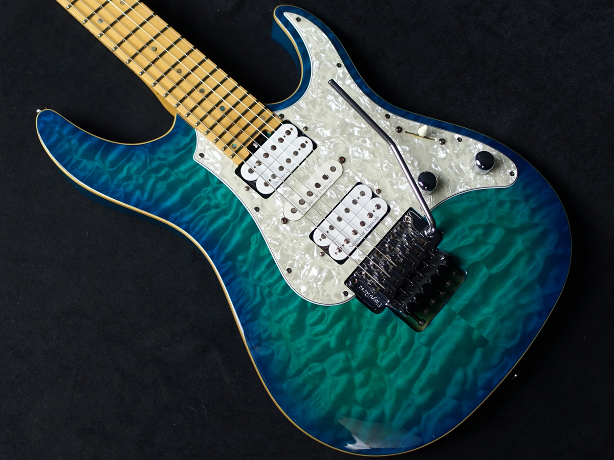 EDWARDS E-SN-150FR M Aqua Marine 美品 EDWARDS E-SN-150FR/M Aqua Marine 2011（中古）【楽器検索デジマート】