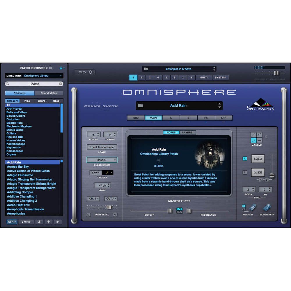 SPECTRASONICS スペクトラソニック Omnisphere 2 ソフトウェア シンセサイザー ソフトウェア音源  パッケージ（新品/送料無料）【楽器検索デジマート】