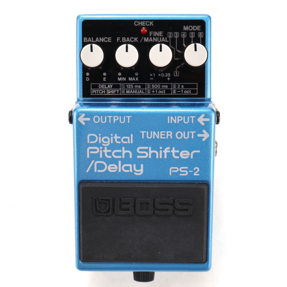 BOSS PS-2 ピッチシフター|【ハードオフ公式通販】オフ PS-2 ボス(BOSS)|BOSS 中古品 デジタルピッチシフター/ディレイ ギター