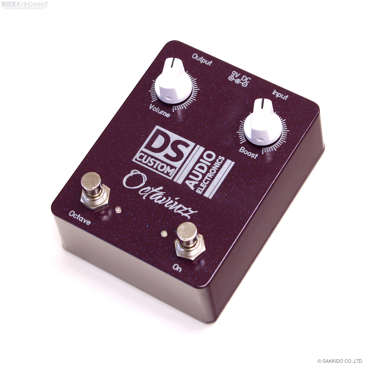 DS Custom Audio Electronics Octaviuzz [Black Cherry Sparkle