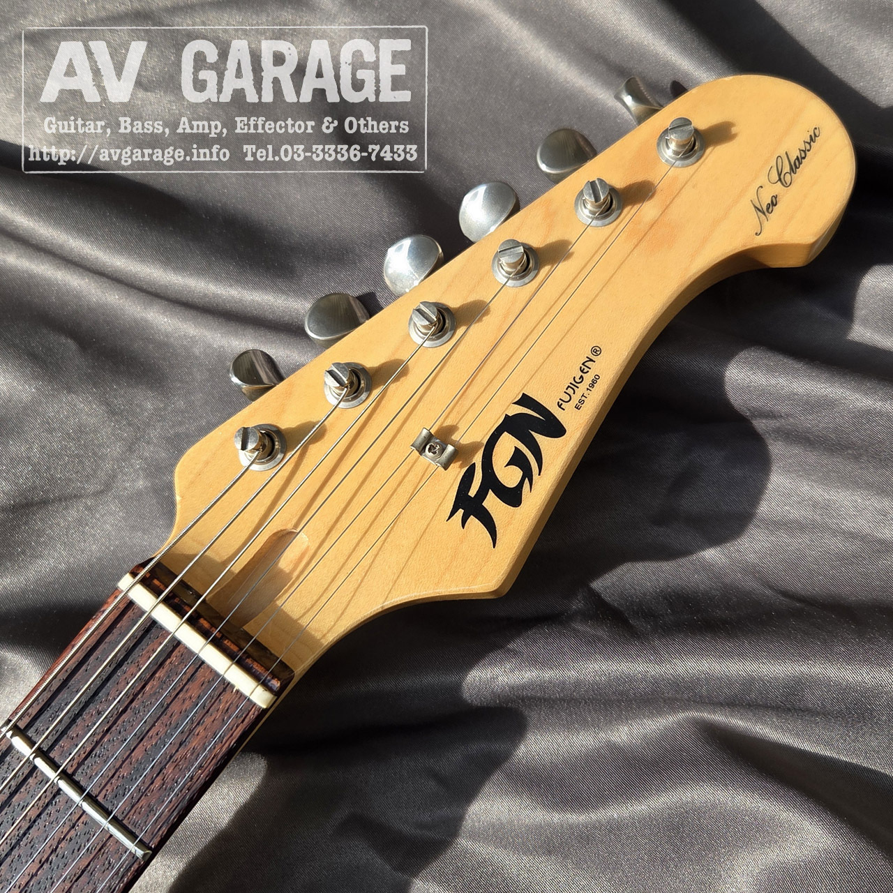 FUJIGEN(FGN) NTE210RAH (2TSB/R) 2023年製 Neo Classic Telecaster
