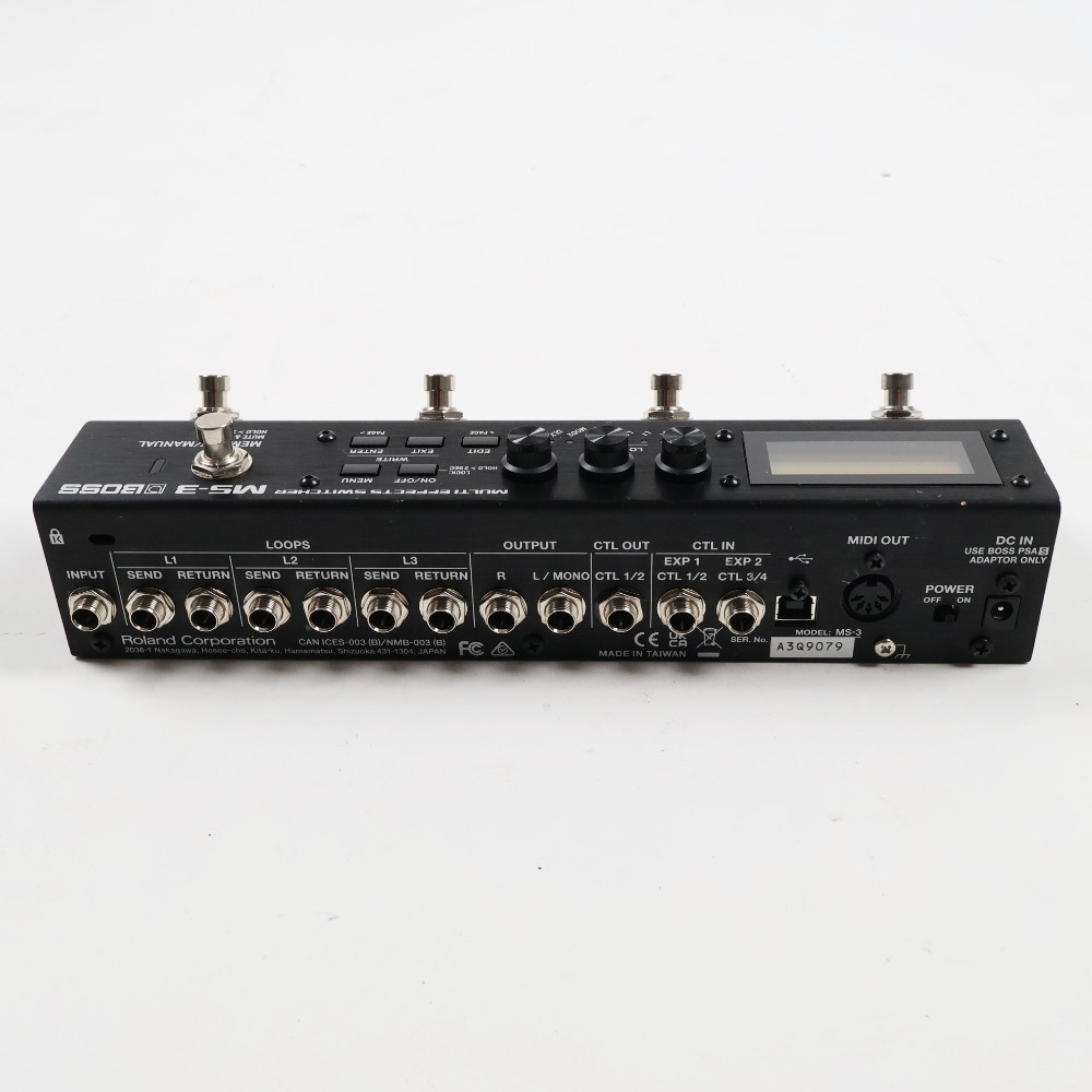 BOSS マルチエフェクター&スイッチャー　MS-3 中古完動品 BOSS 【中古】 BOSS MS-3 Multi Effects Switcher マルチエフェクター