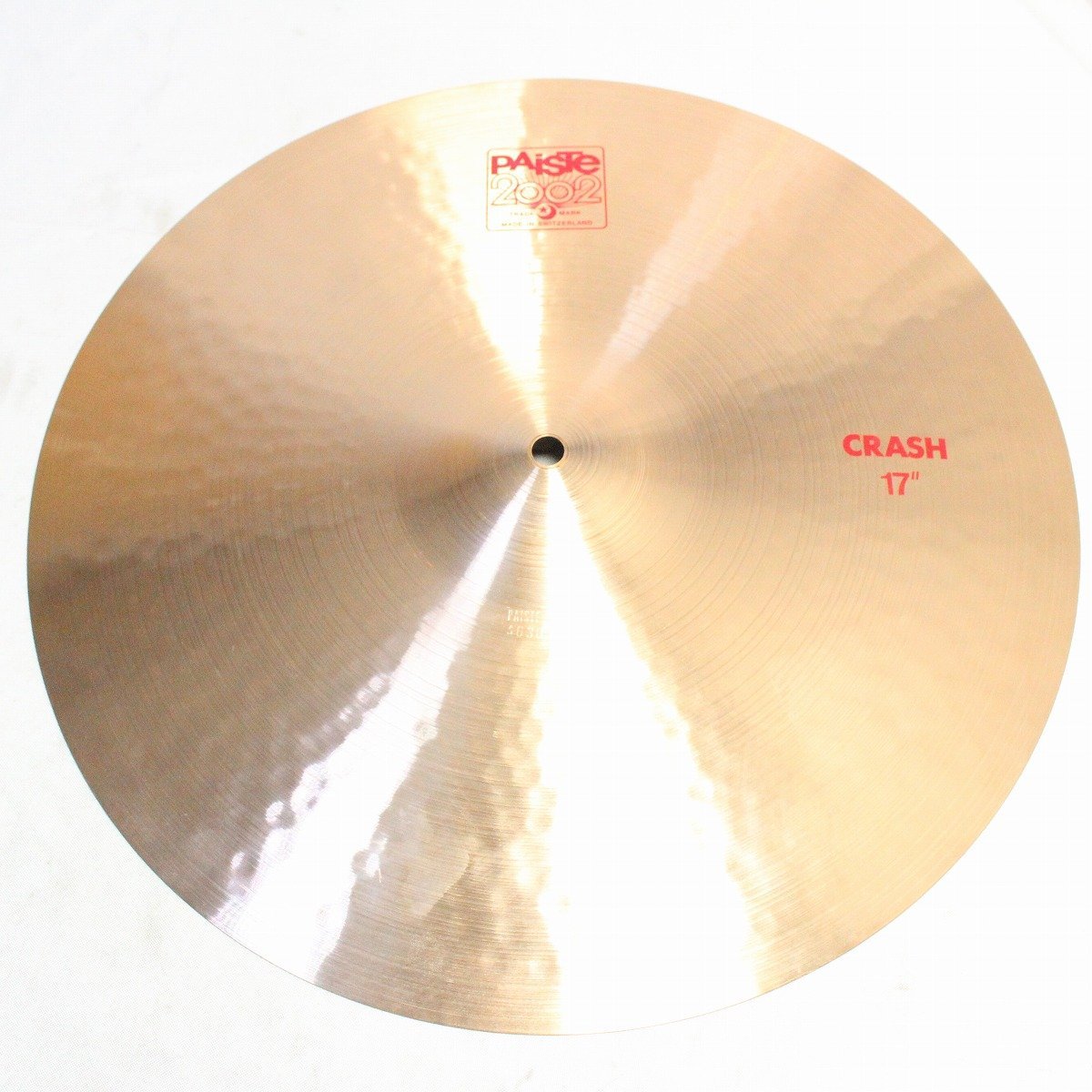 PAiSTe 2002 CRASH 17インチ 1312g パイステ クラッシュシンバル【池袋 