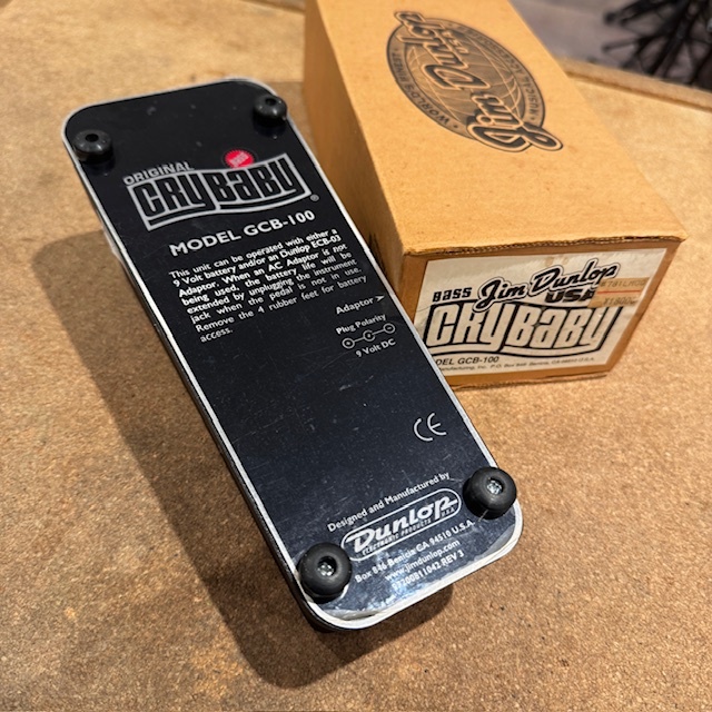 Jim Dunlop　Bass crybaby GCB-100 Jim Dunlop BASS CRYBABY GCB-100【長期在庫品】【長期展示品】（中古