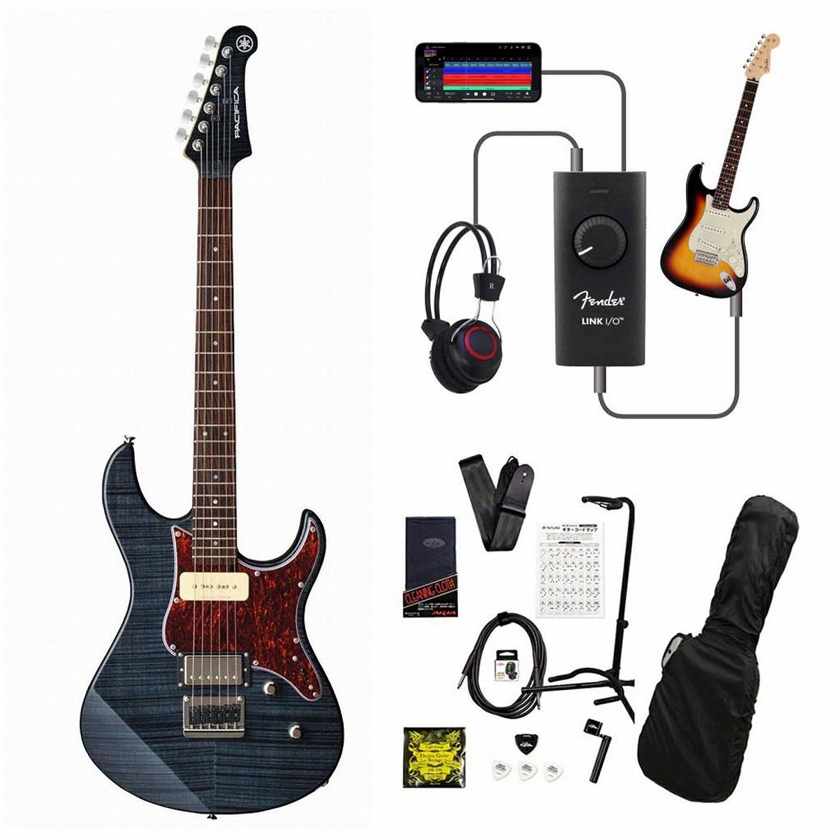 YAMAHA Pacifica611 HFM トランスルーセントブラック YAMAHA PACIFICA611HFM TBL トランスルーセントブラック