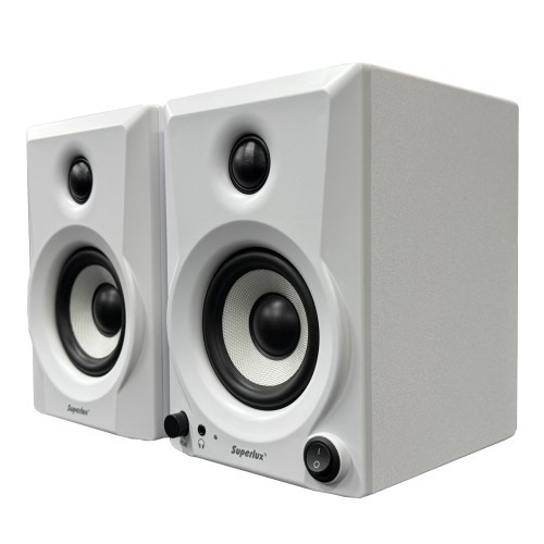 Superlux BES3.5 White モニタースピーカー 2Way ホワイト ☆送料無料