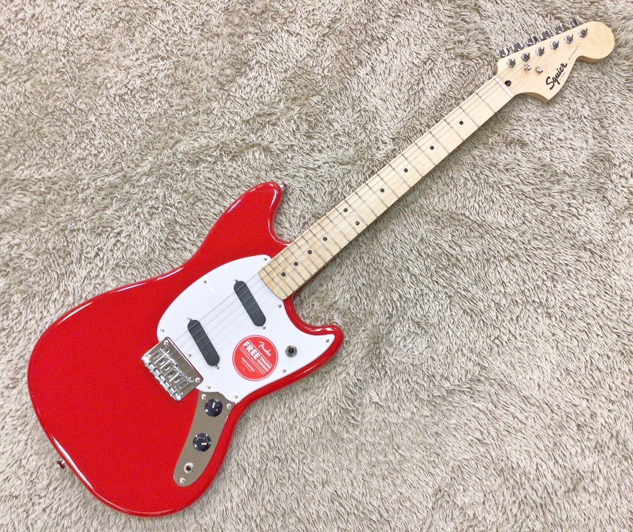Squier by Fender Sonic Mustang Maple Fingerboard / TOR(Trino Red 