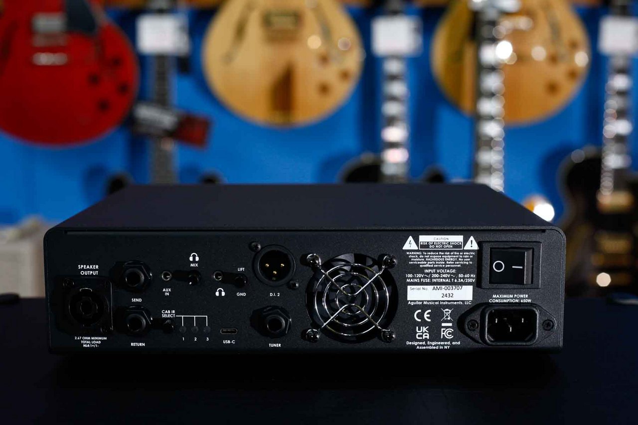 aguilar Tone Hammer 500 専用キャリーバッグ付　美品 Aguilar TONE HAMMER 500 + 純正 Carry Bag セット ベースヘッド