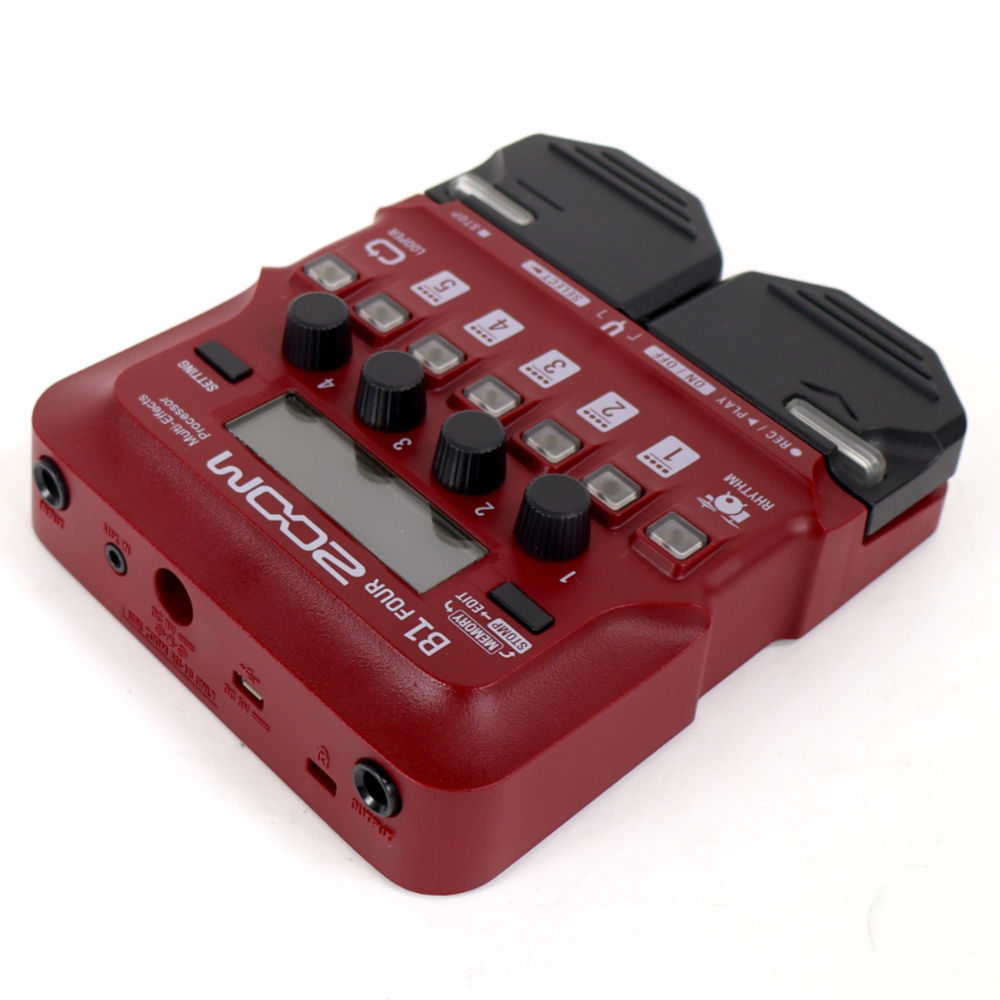 【中古】zoom B1X FOUR　ベース　マルチエフェクター Amazon | ZOOM ズーム B1X FOUR ベース用マルチエフェクター