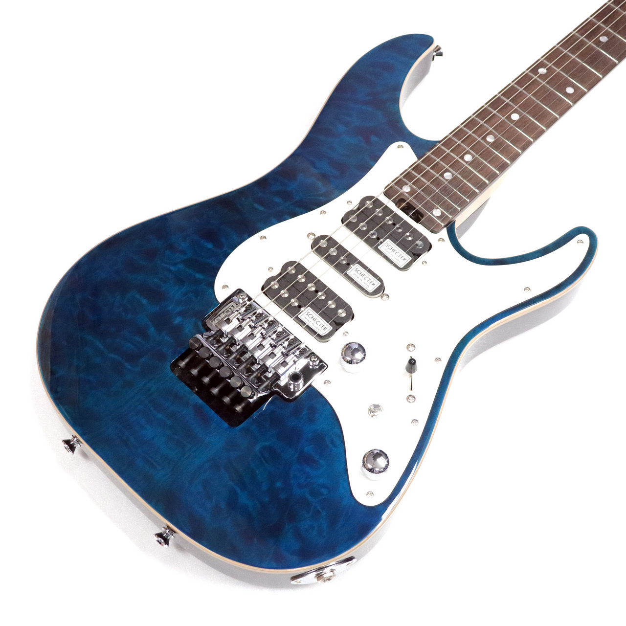 ギター SCHECTER SD-2-24-AL - See thru Blue SCHECTER SD-2-24-AL - See thru Blue | Red Guitars Online Store